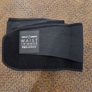 Sports Research® Sweet Sweat Waist Trimmer Pro-Series Black